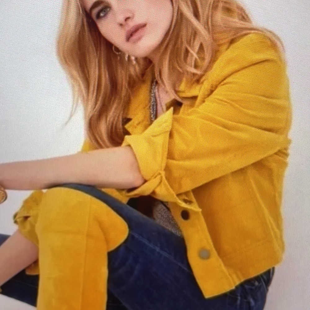 Cabi Citizen cropped jacket in Dijon sz xs and L - Picture 8 of 10